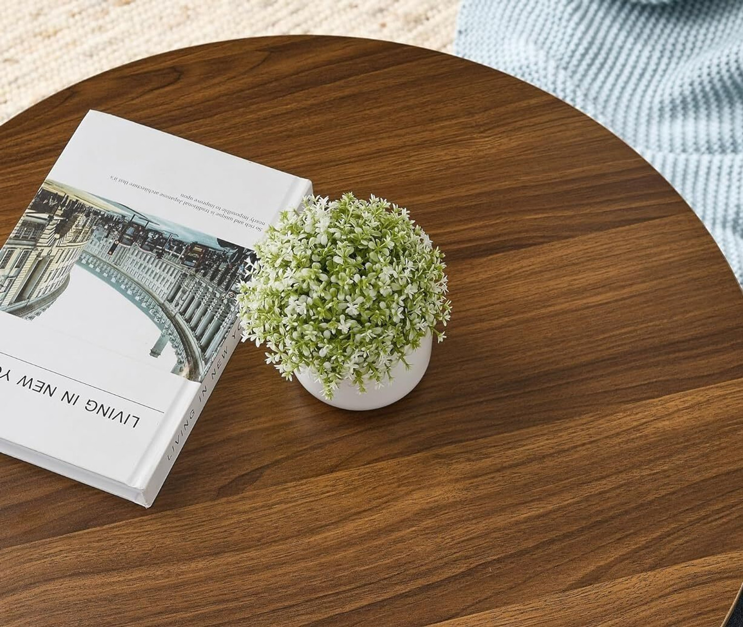 Image of FARIQUE ART ottomans Coffee tables Engineered Wood Coffee Table