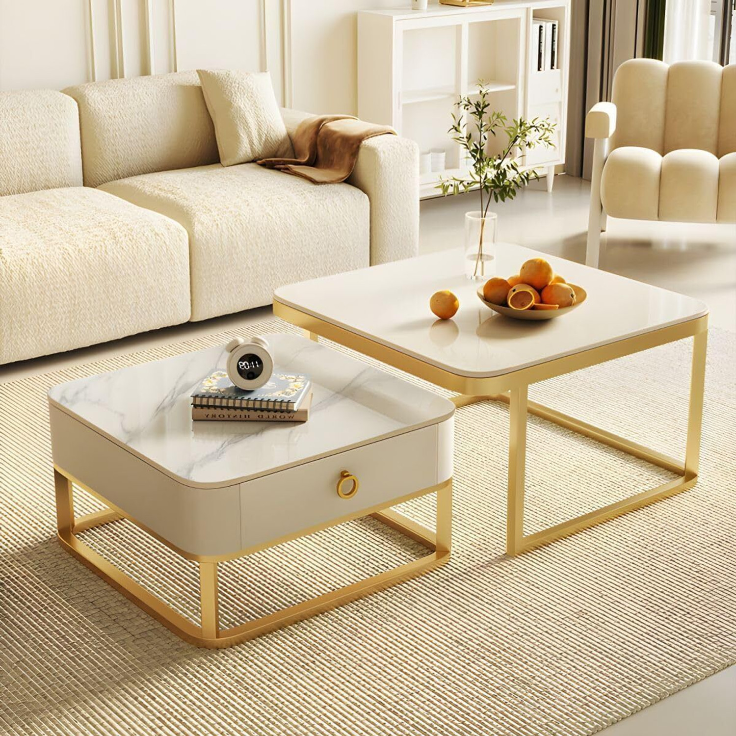 Image of Bazaar Galli Engineered Wood Coffee Table