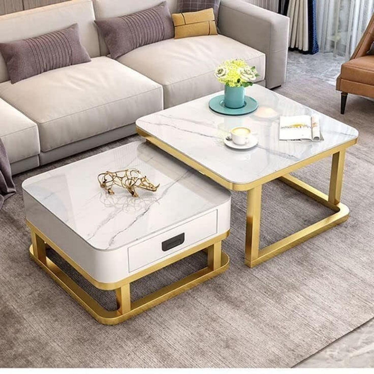 Image of Bazaar Galli Engineered Wood Coffee Table