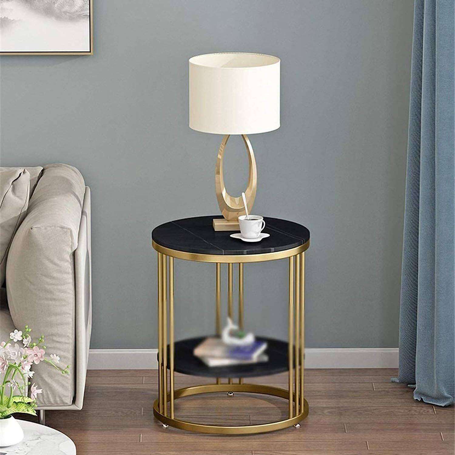 Craftmakers Maharaja Style Round End Table & Side Table for Small