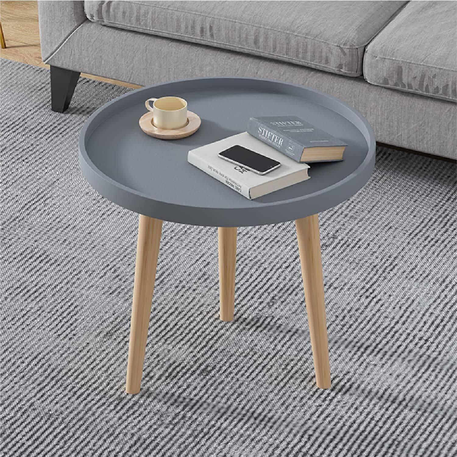 Device Bas with BROWN ART SHOPPEE Coffee Table Tray Table Side Ta