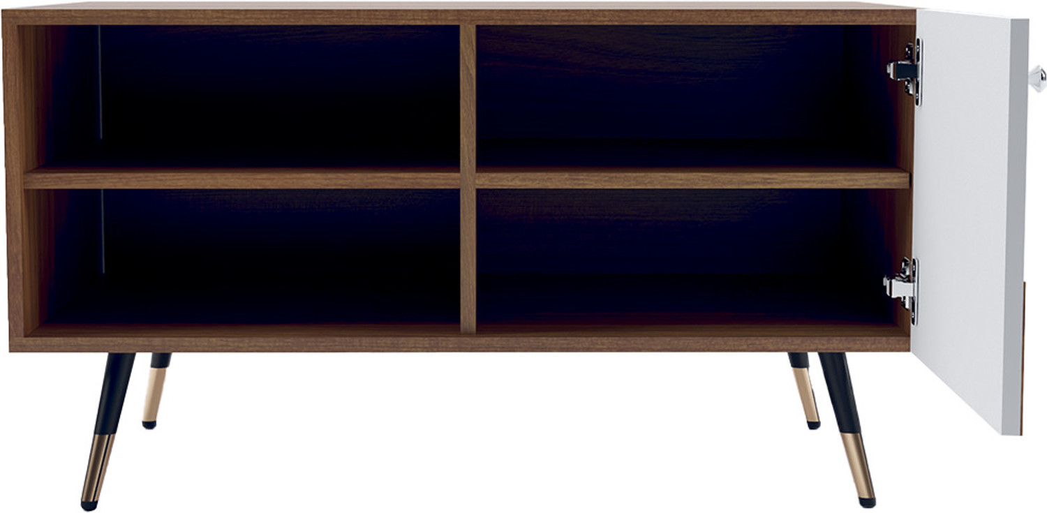 Image of neuspace Amber Multipurpose Modern Center Table for Living Room, Tea Table with Storage Engineered Wood Coffee Table
