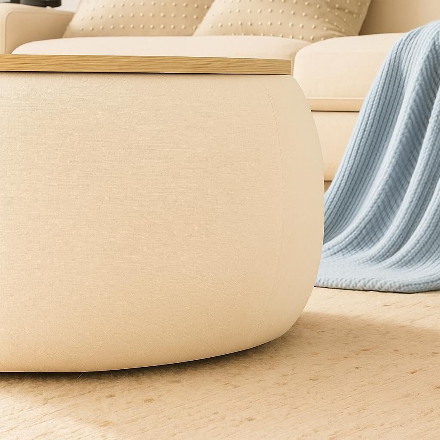 Image of FARIQUE ART ottomans Coffee tables Engineered Wood Coffee Table