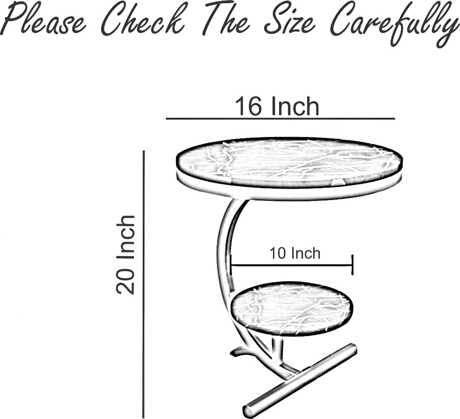 Image of The Flourish Engineered Wood Coffee Table