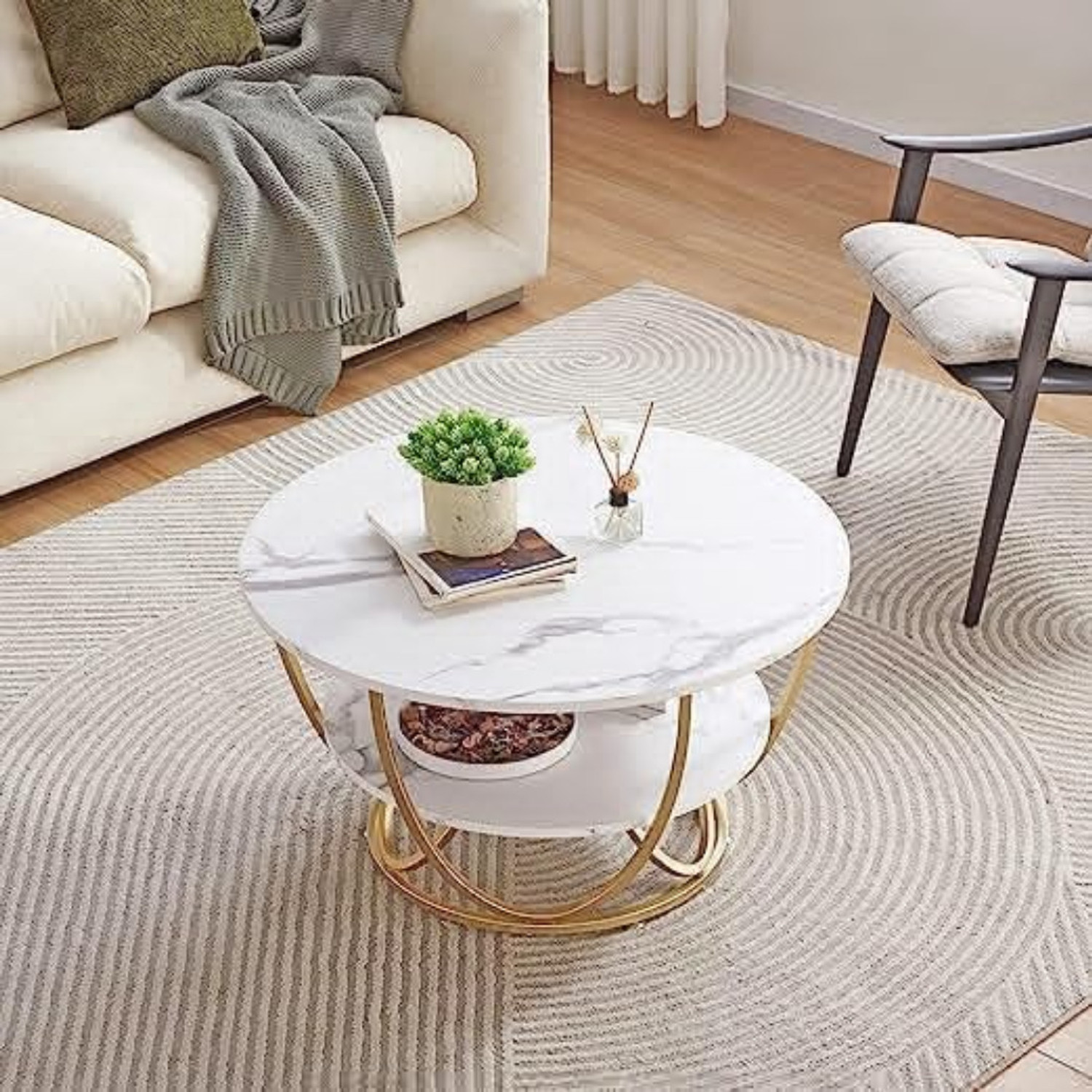 Image of Outletcart Metal Coffee Table