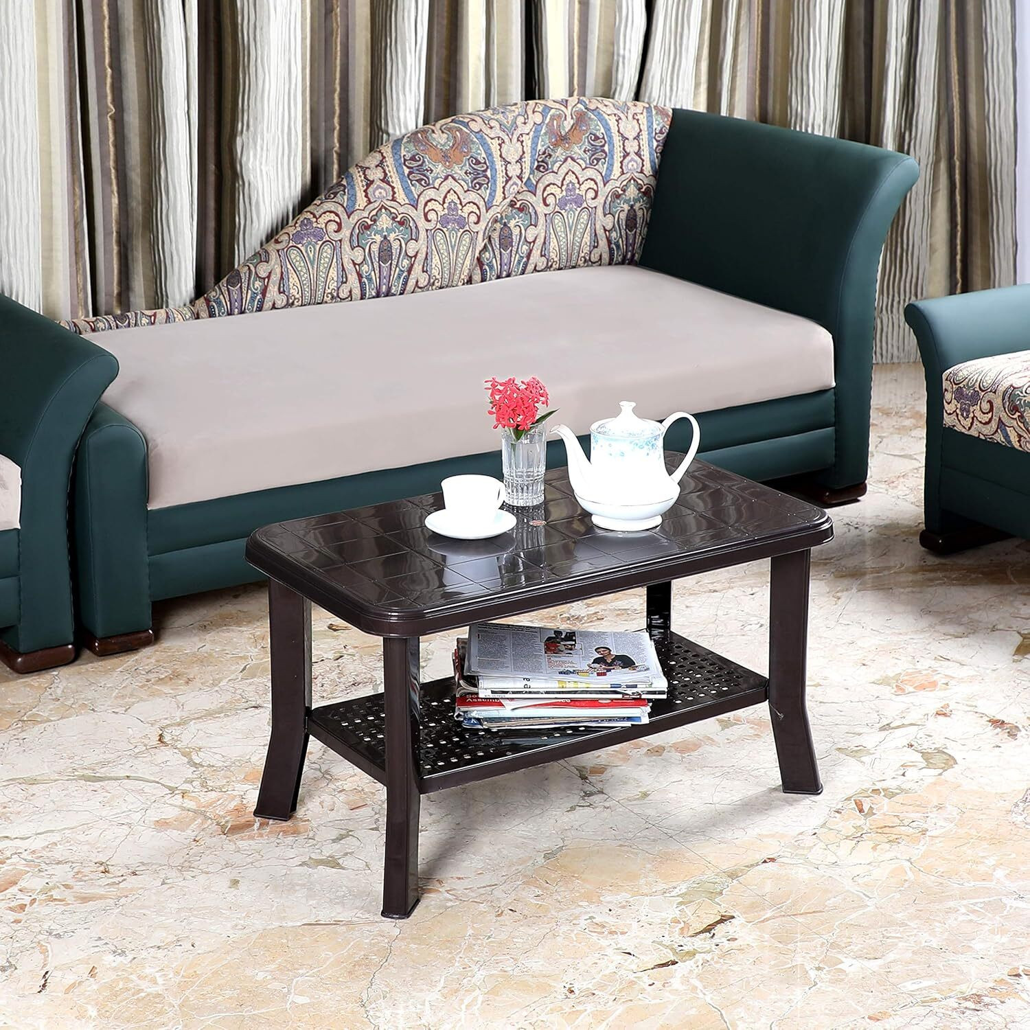 Image of Nilachal Plastic Plastic Coffee Table
