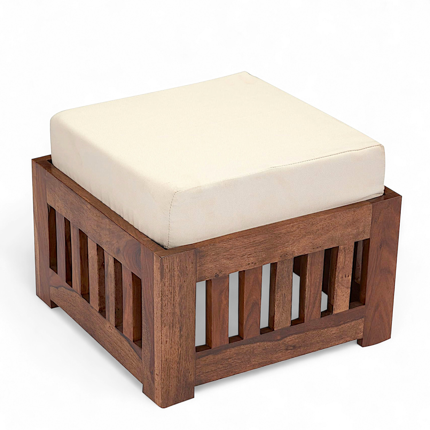 Image of Flipkart Perfect Homes Rosewood (Sheesham) Center Table With 4 Stool Solid Wood Coffee Table