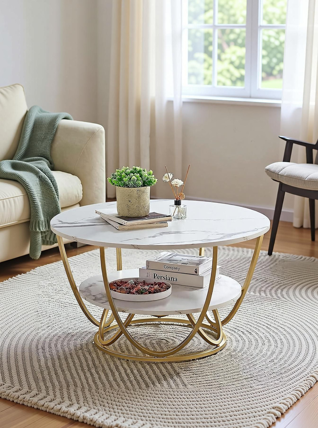 Image of Outletcart Metal Coffee Table