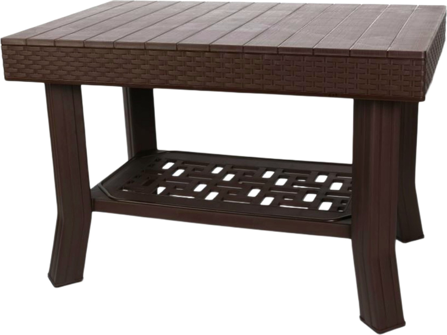 Image of ModuTure Contemporary Center /Tea Table /Teapoy /Living Room /Office, XL Size[32 inchLx20 inchWx21H] Plastic Coffee Table