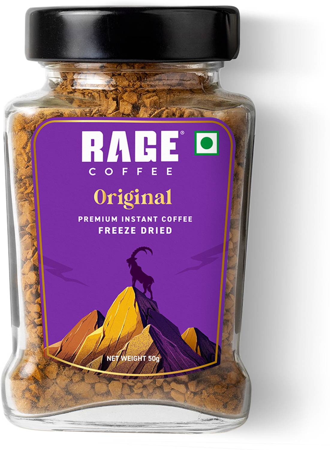 RAGE Original Blend - Premium Arabica Instant Coffee