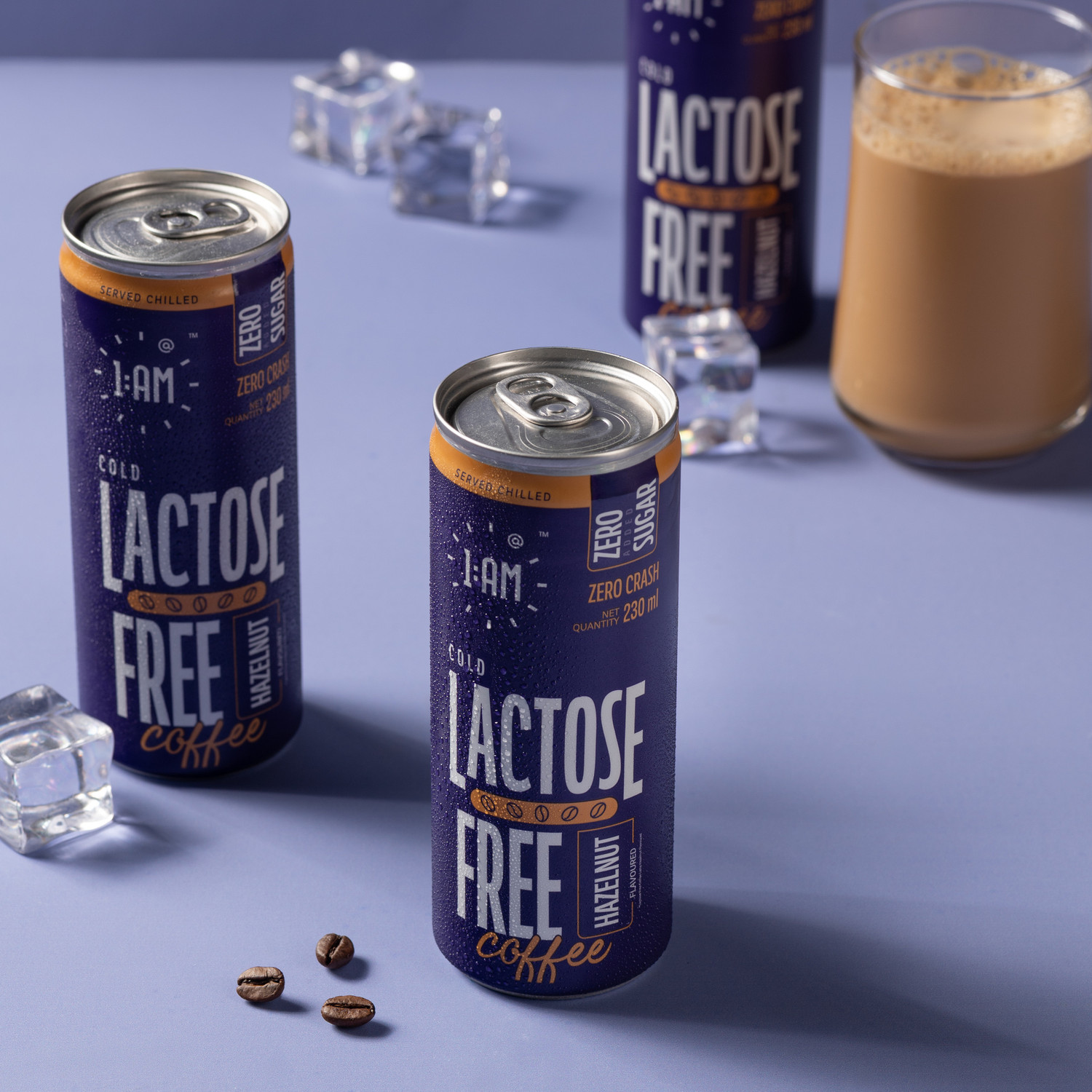 Image of 1 AM 1AM Lactose Free Hazelnut Cold Coffee|PO1 Cold Coffee