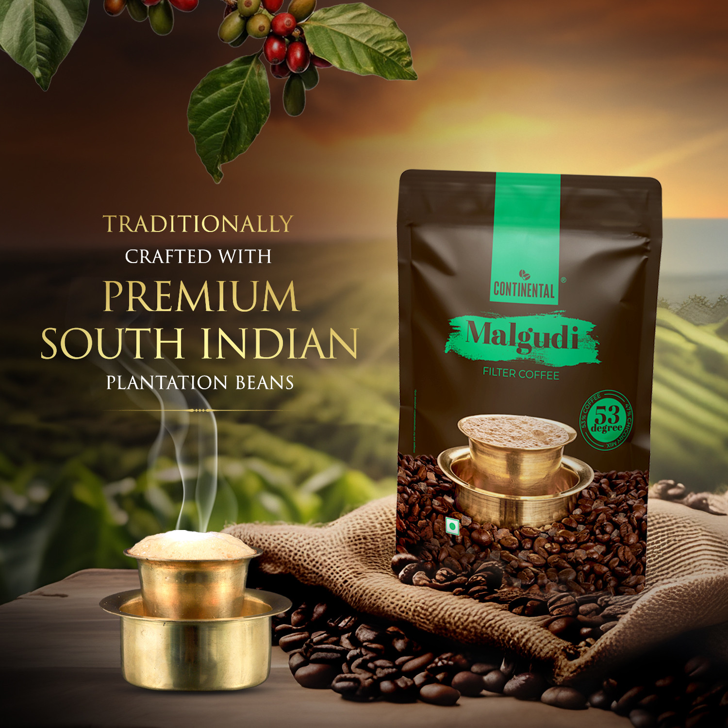Image of Continental MALGUDI 53 /47 Filter Coffee