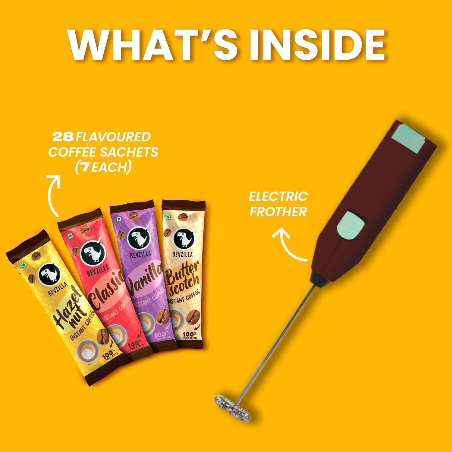 Bevzilla Instant Cafe Coffee Kit 28 Sachets - Image 4