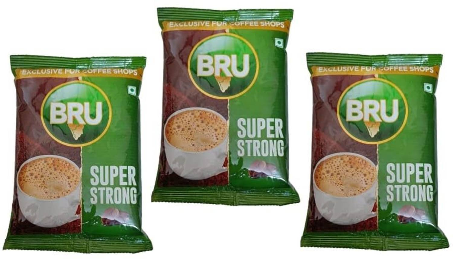 BRU coffee powder 200 gm pack of 3 Instant Coffee (3 x 200 g, Moc