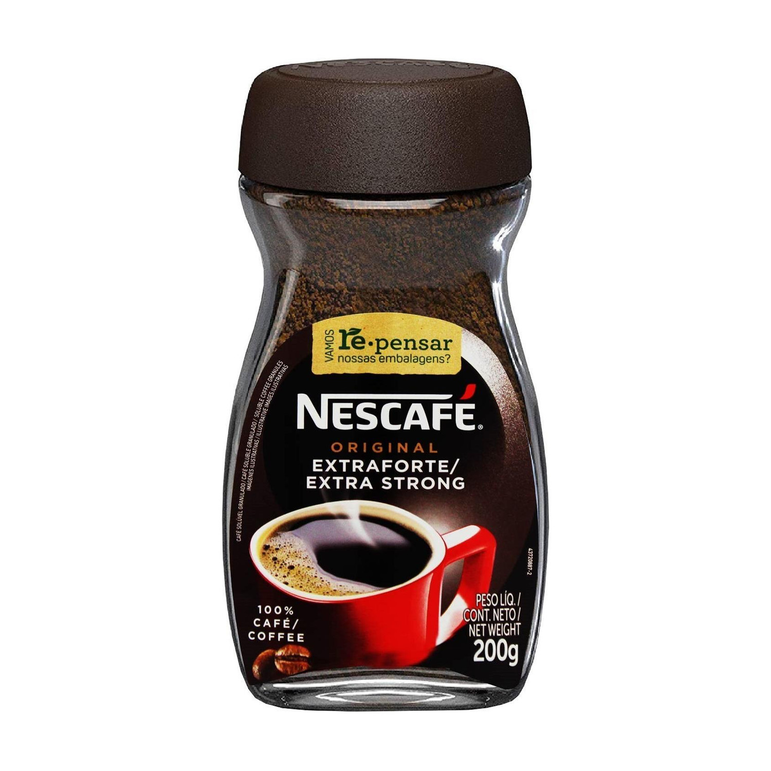 Image of Nescafe Original Extraforte (IMPORTED) Roast & Ground Coffee (200 g)