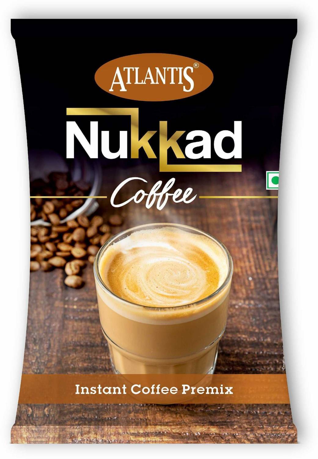 ATLANTIS 3 in 1 Nukkad Coffee Premix Milk Sugar Powder For Vendin