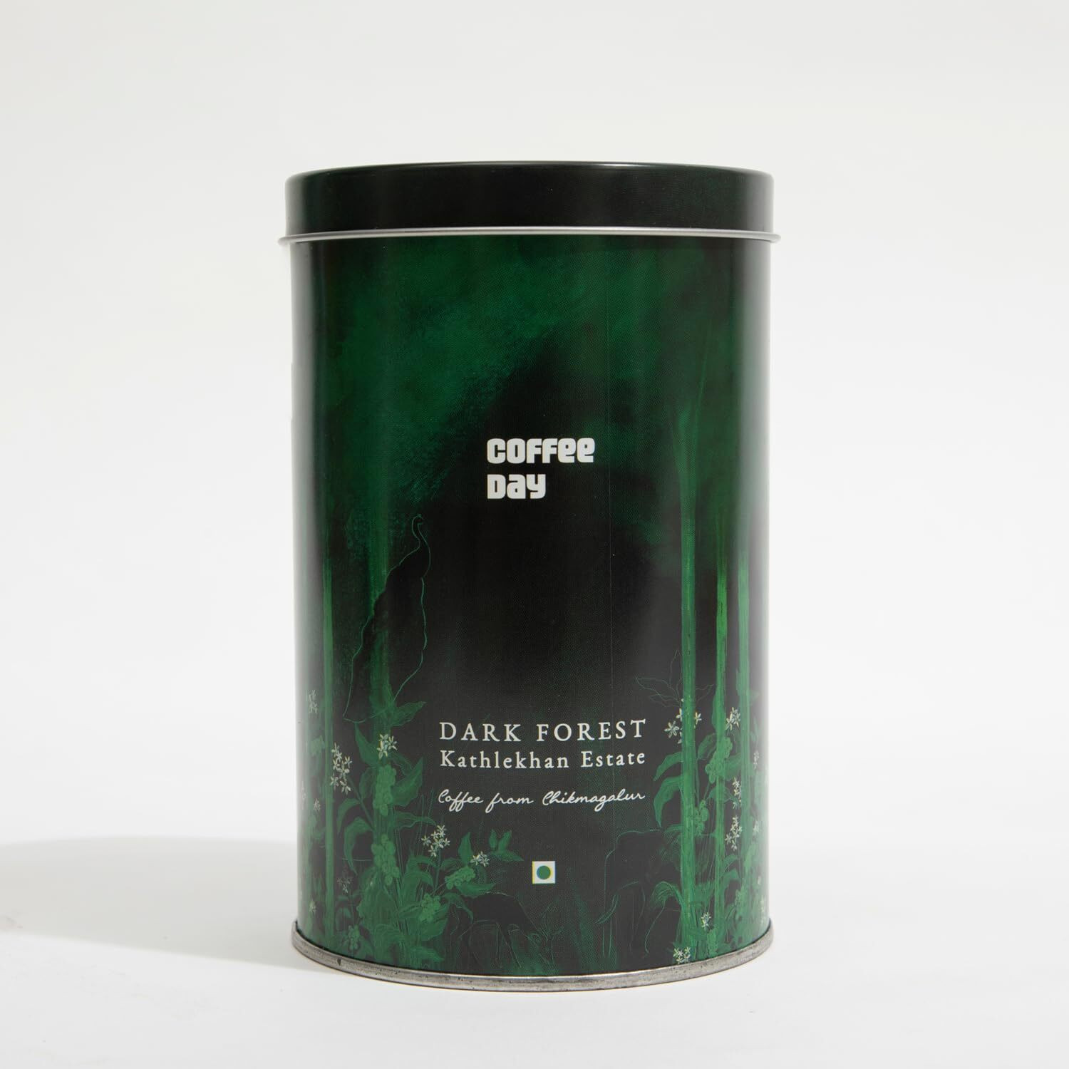 Image of Cafe Coffee Day Dark Forest Coffee Tins Roast & Ground Coffee | 200 grams Roast & Ground Coffee