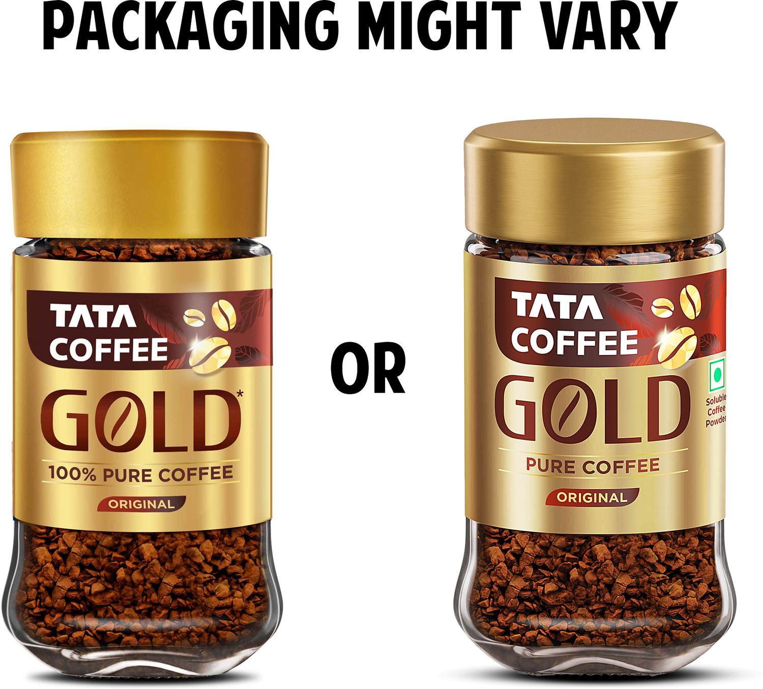 Image of Tata Coffee Gold Instant Coffee (50 g, Pure Flavoured)