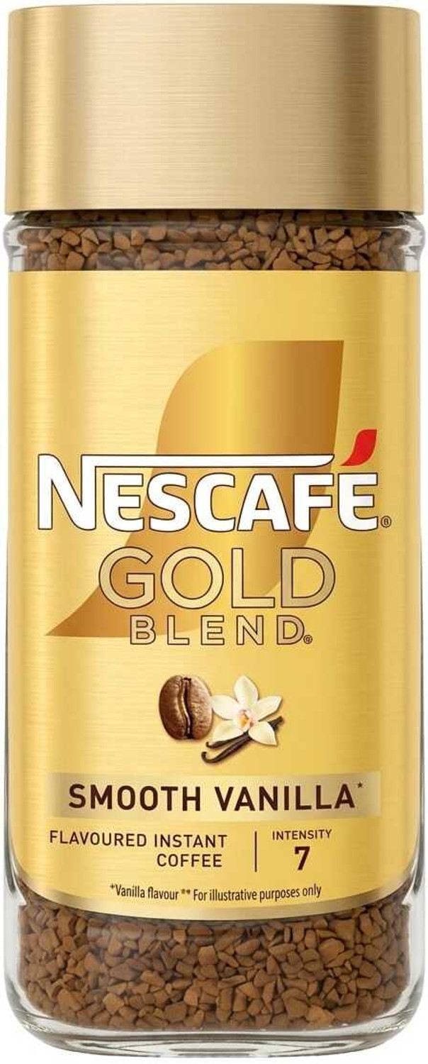 Image of Nescafe GOLD BLEND SMOOTH VANILLA FLAVOURED INSTANT COFFEE Instant Coffee