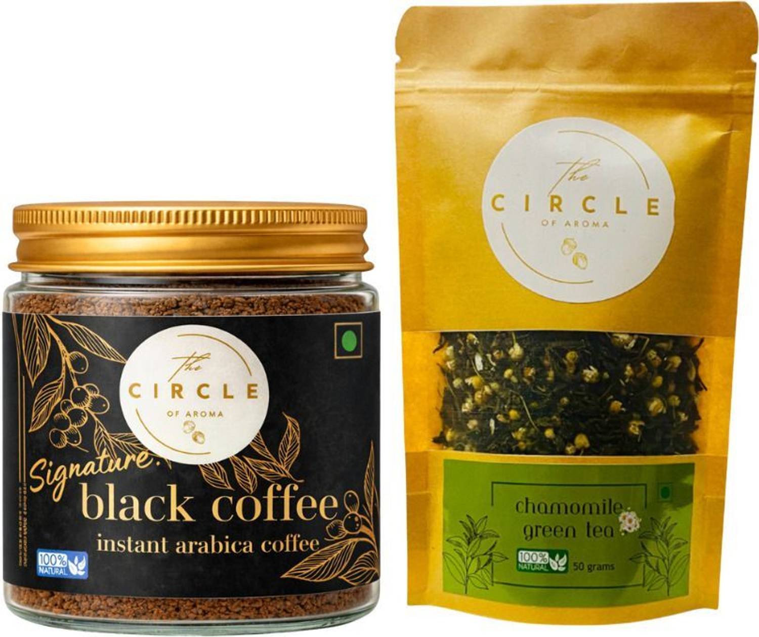 The Circle Of Aroma Signature Black Coffee & Chamomile Green Tea