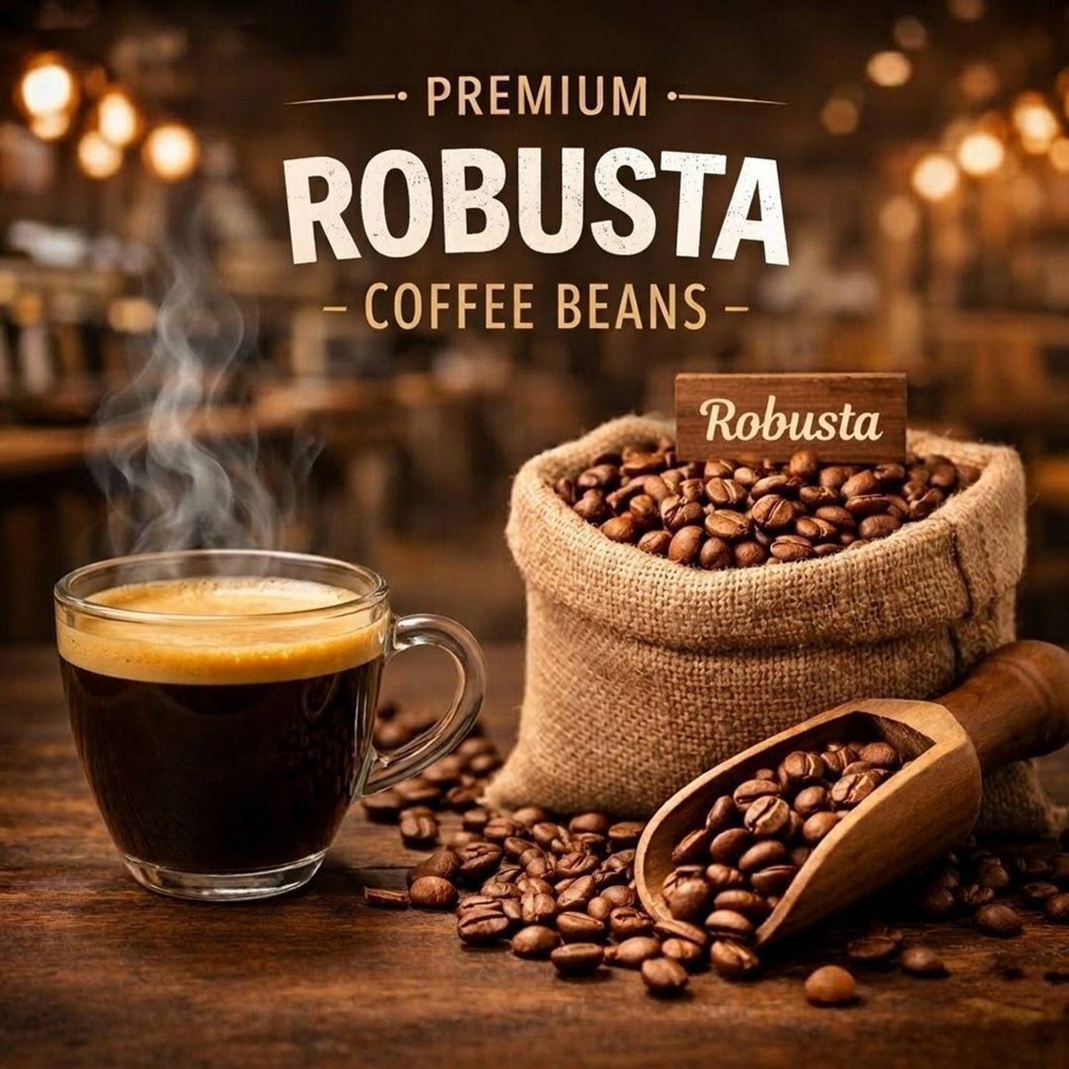 Fenugrey 100% Robusta Beans AAA Coffee - Image 4