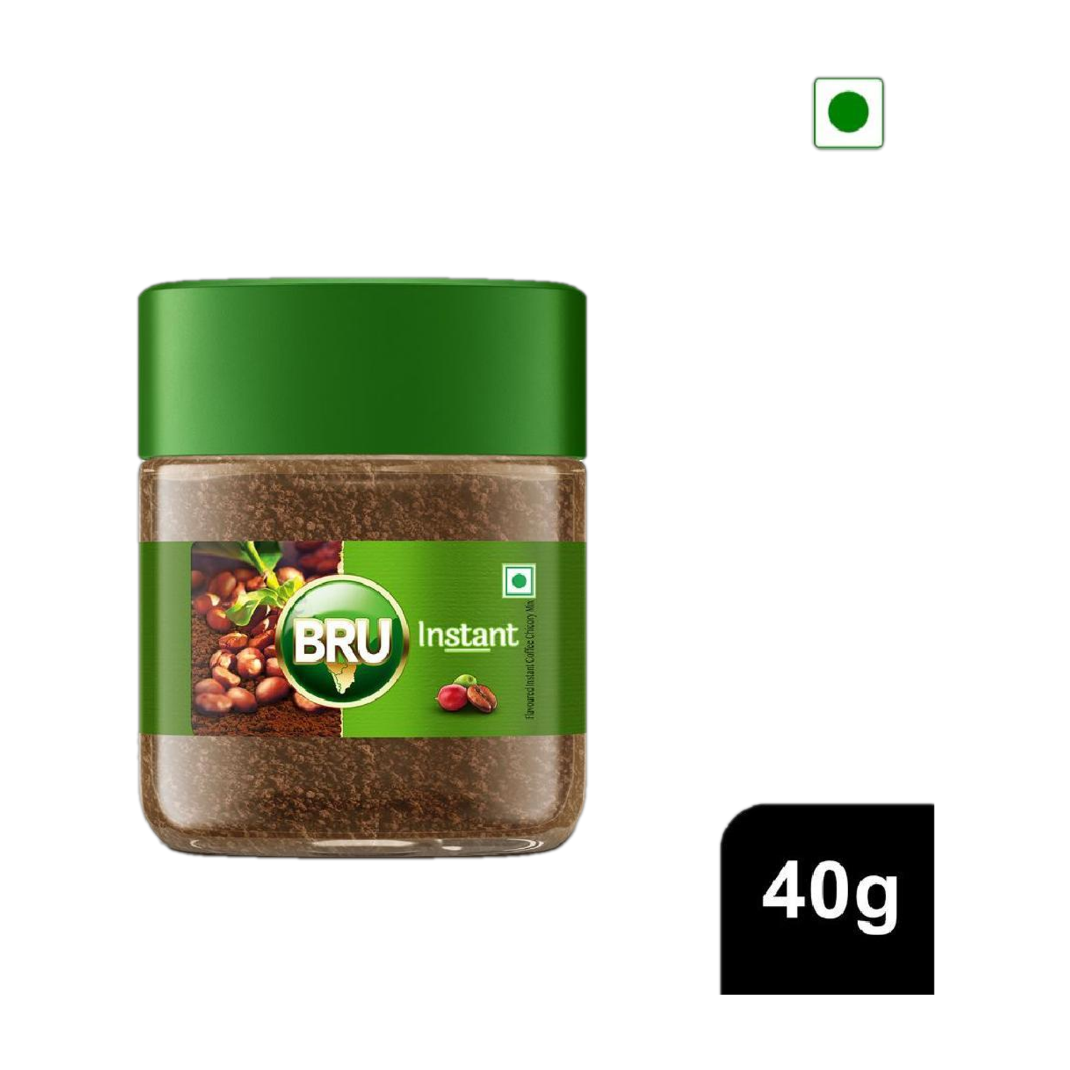 BRU Instant Coffee Jar 40g Filter Coffee