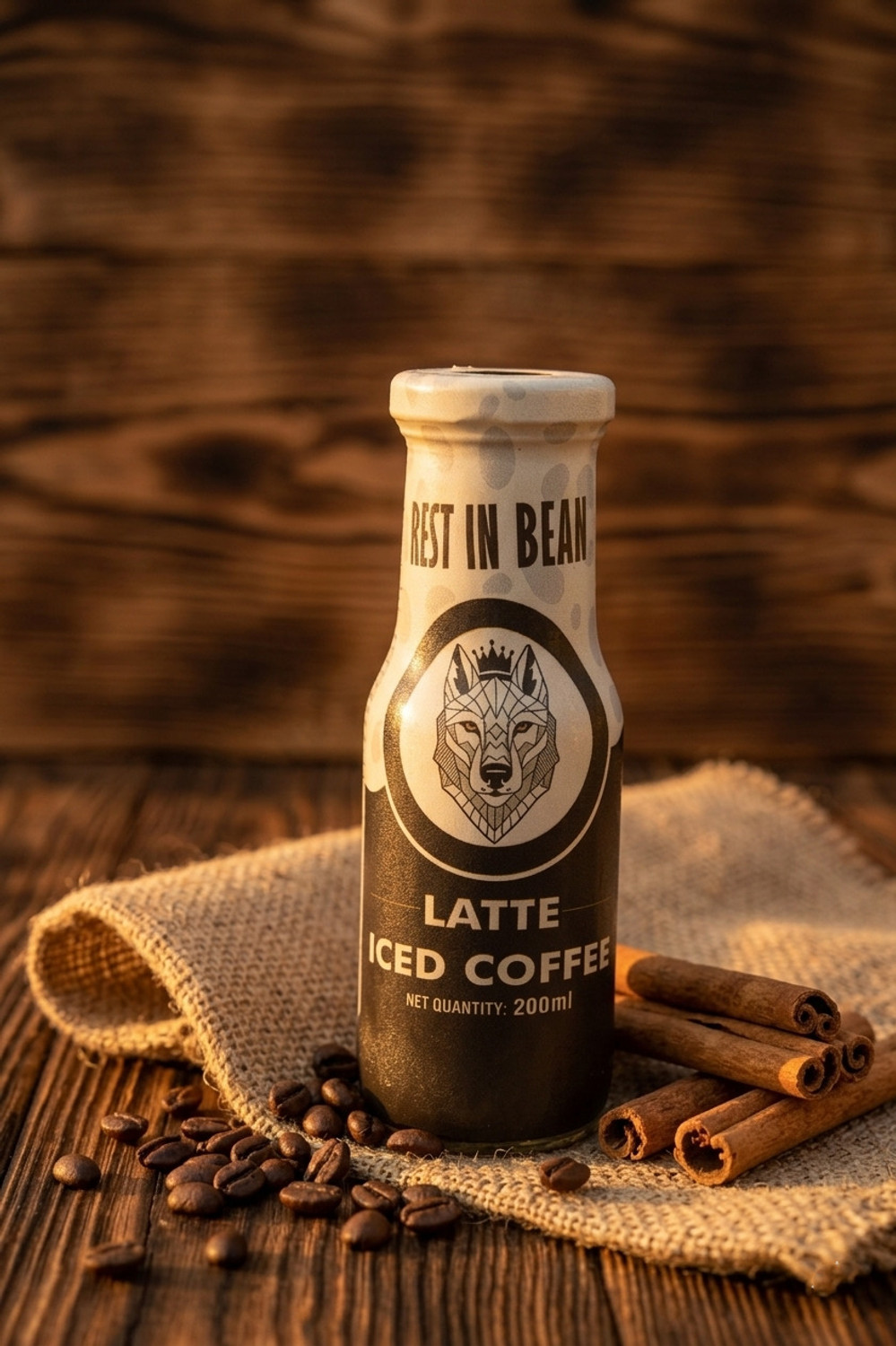 Image of Rest In Bean Latte Iced Coffee Cold Brew Coffee