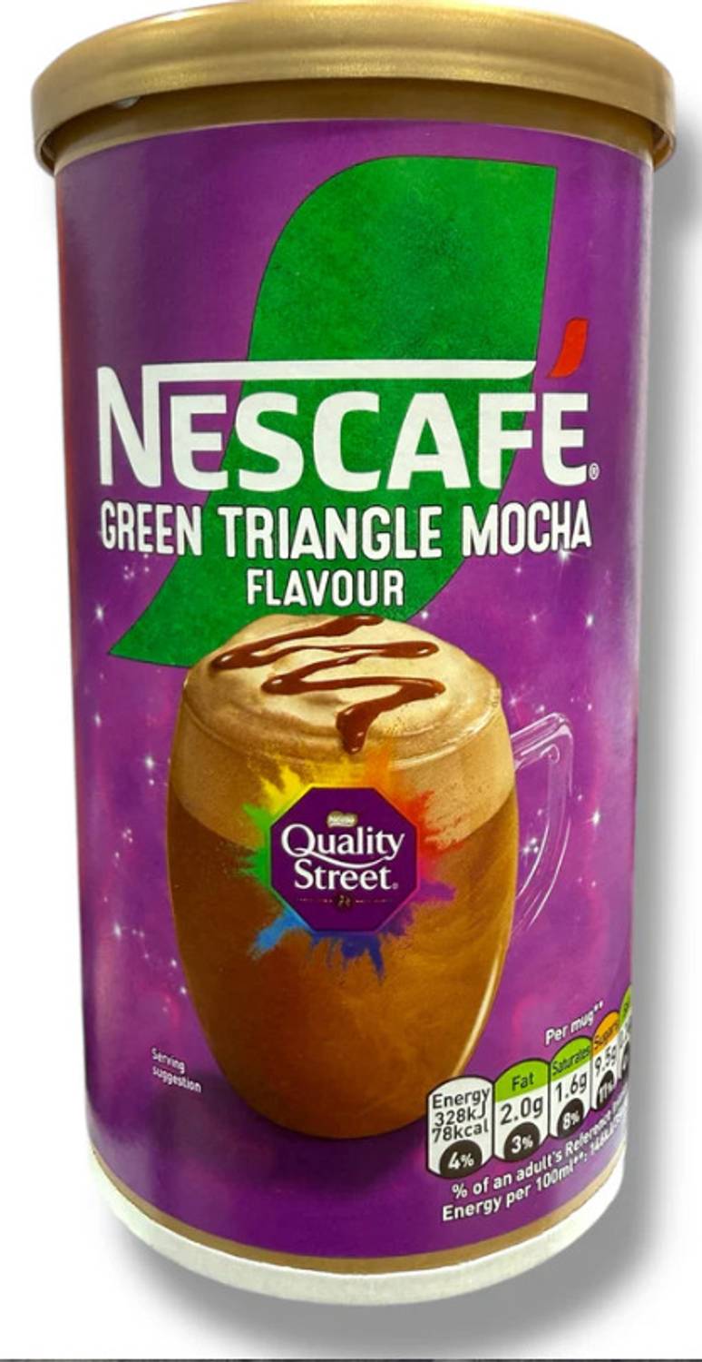 Nescafe Greeen Triangle Mocha Flavour 260 gm Product of Ireland
