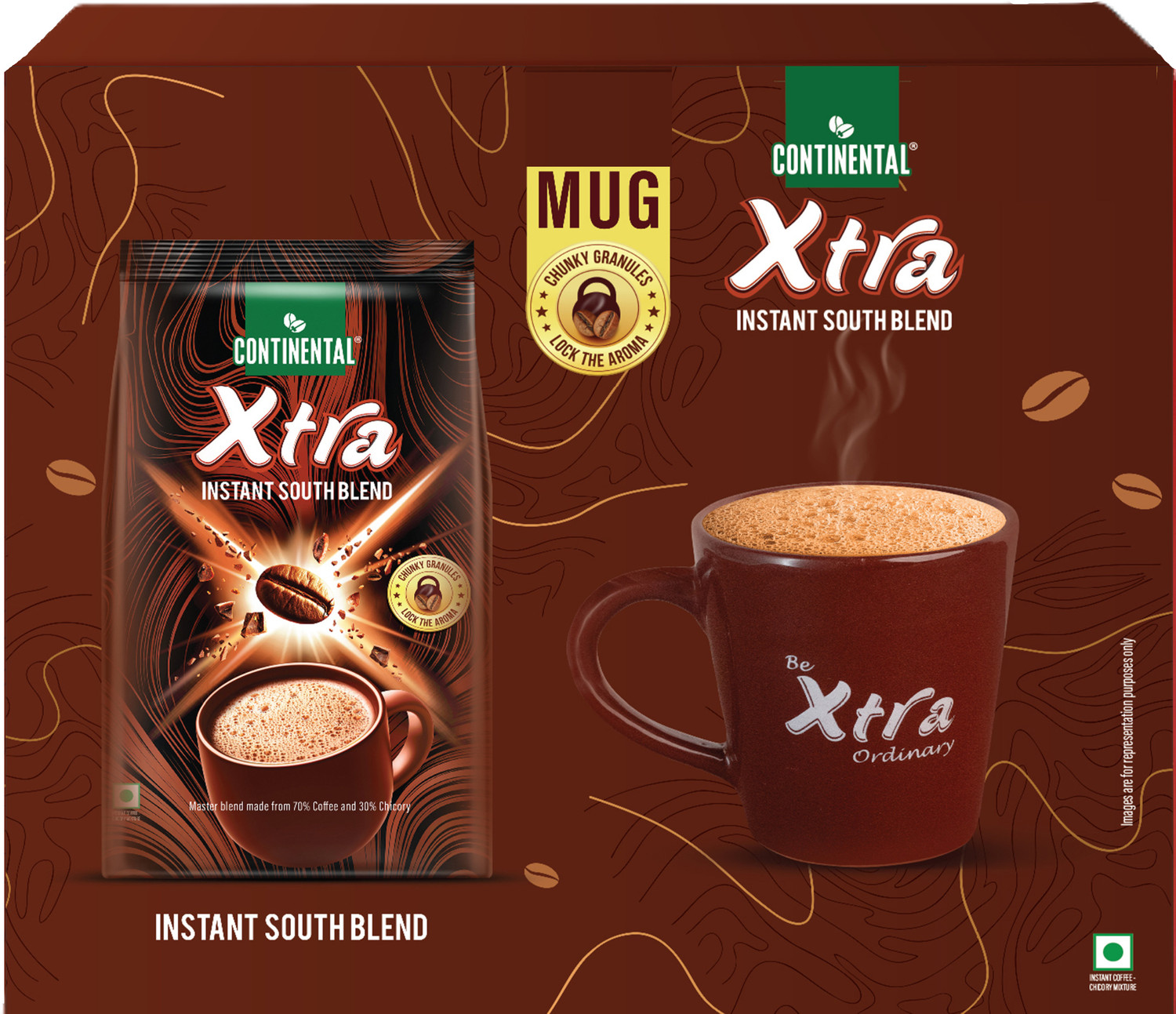Image of Continental Coffee XTRA + FREE MUG Instant Coffee
