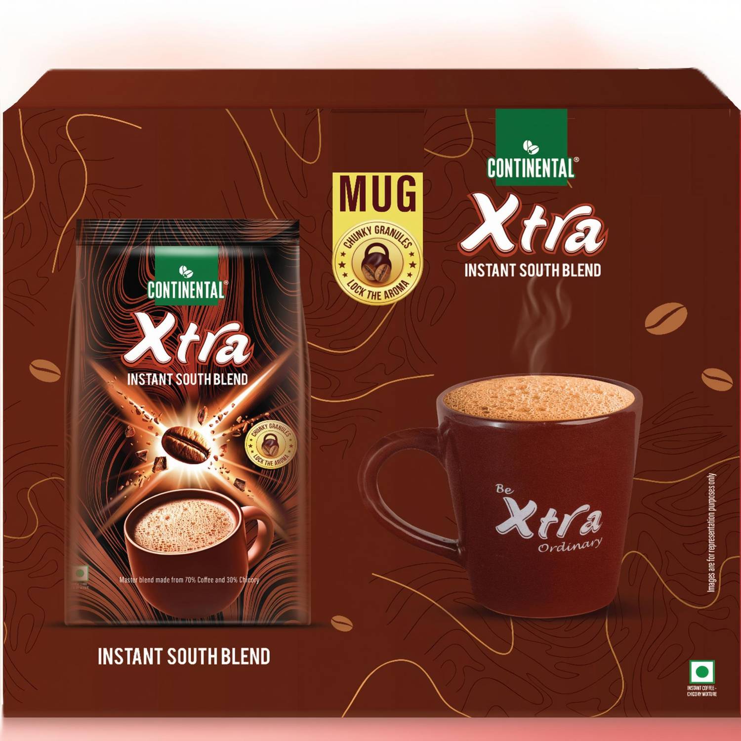 Continental Coffee XTRA + FREE MUG Instant Coffee