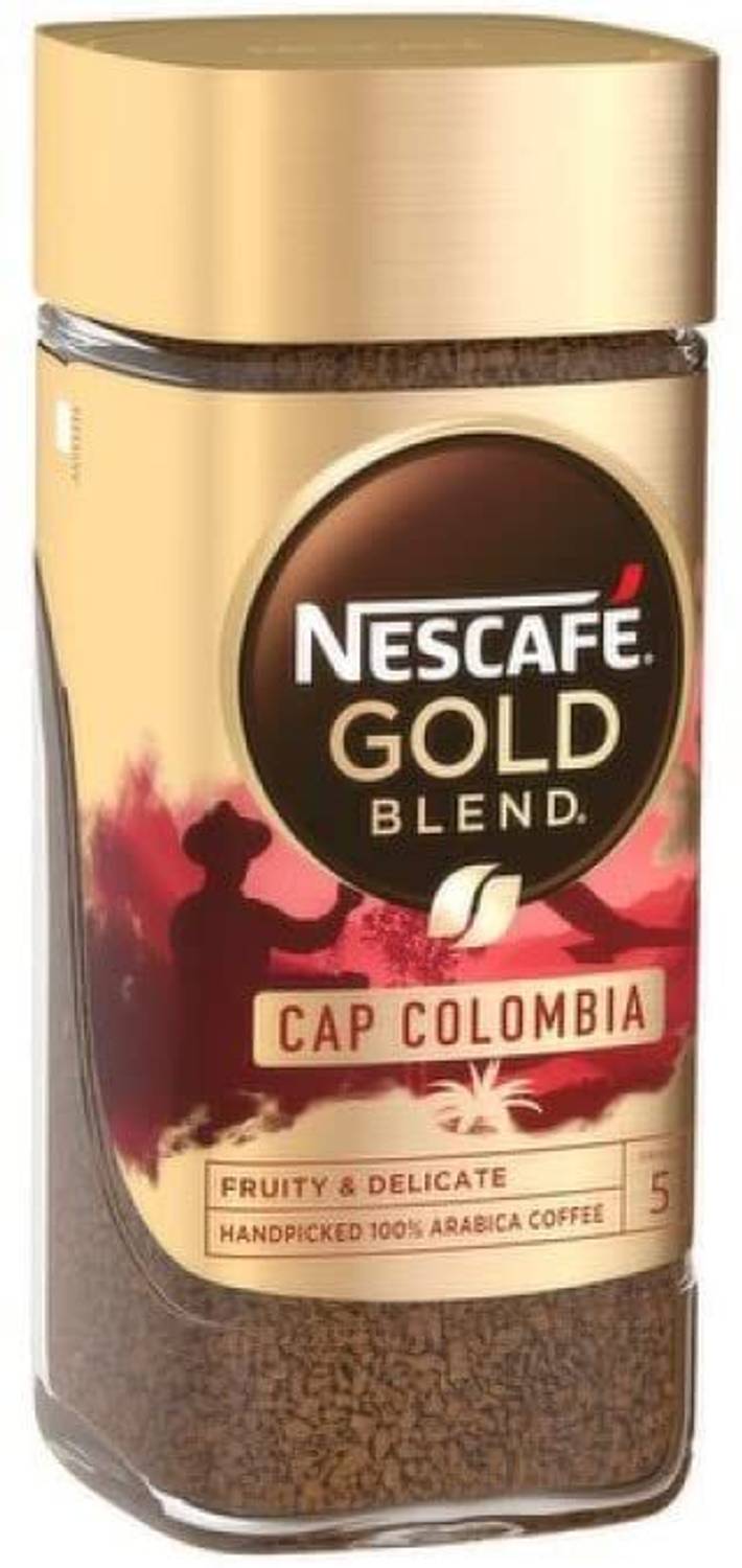Nescafe Gold Blend Cap Colombia Fruity & Delicate Handpicked Arabica Coffee (IMPORTED) Instant Coffee