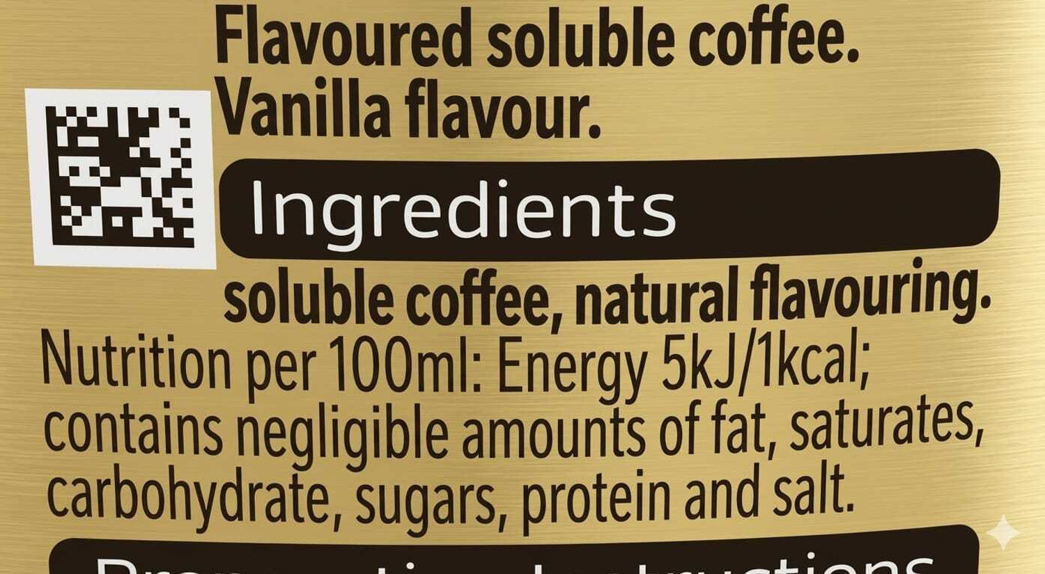 Image of Nescafe GOLD BLEND SMOOTH VANILLA FLAVOURED INSTANT COFFEE Instant Coffee