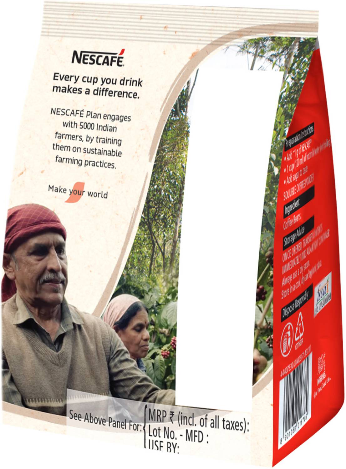 Nescafe Classic Instant Coffee 4g - Image 2