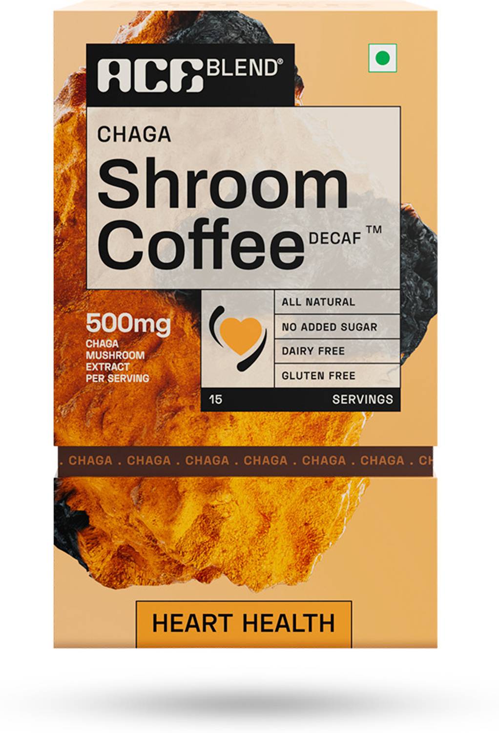 Ace Blend Chaga Shroom Coffee Instant Coffee
