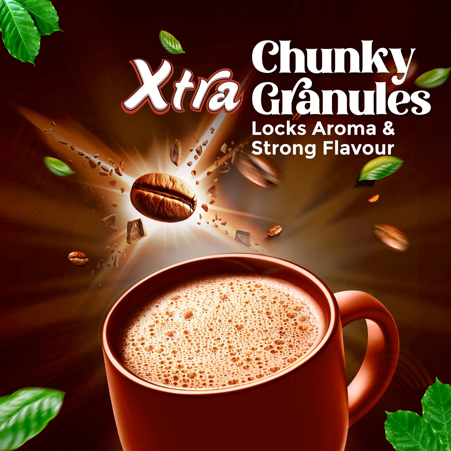 Image of Continental Coffee XTRA Instant Coffee (150 g, Chicory Flavoured)