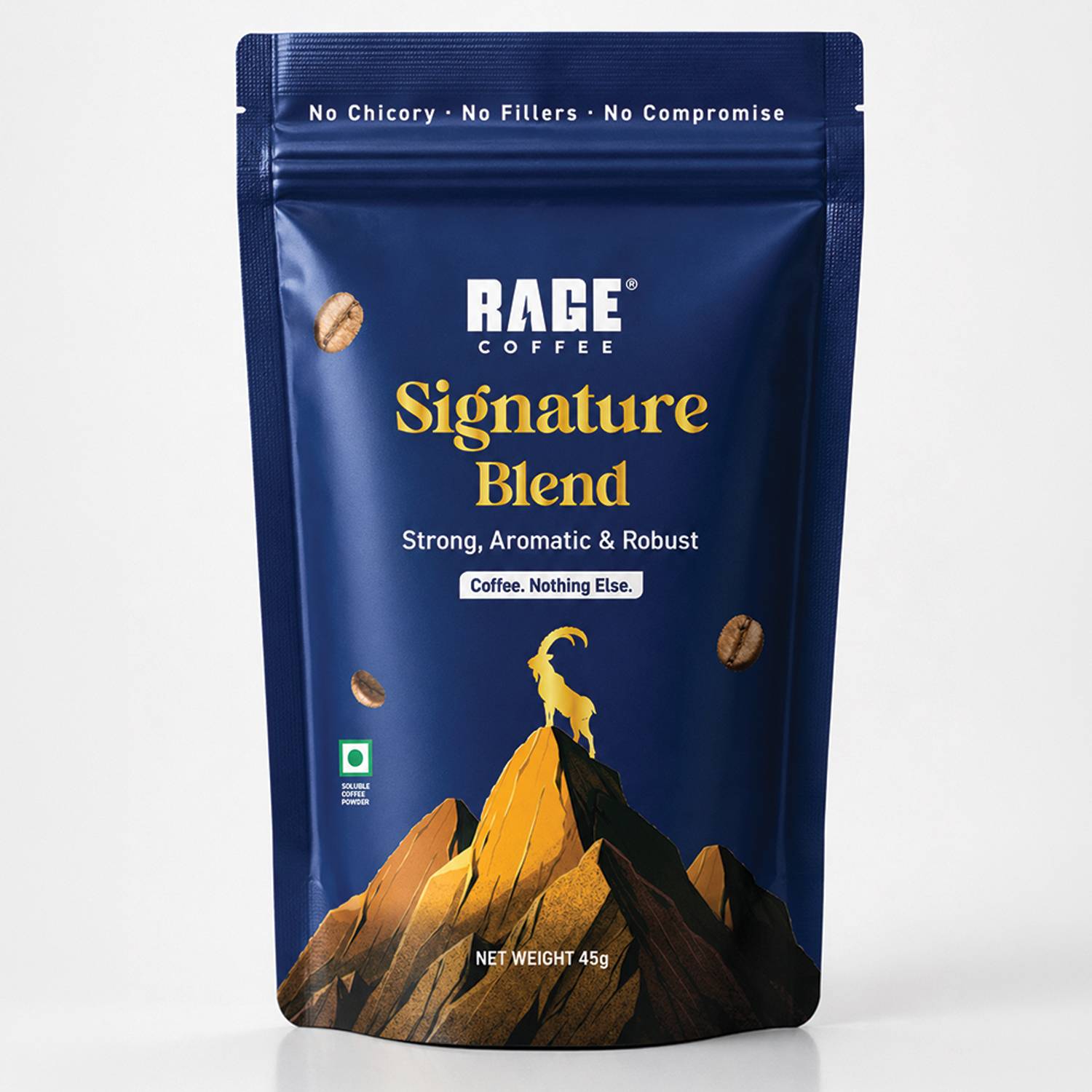 RAGE Signature Blend Instant Coffee | Strong, Aromatic & Robust |...mo