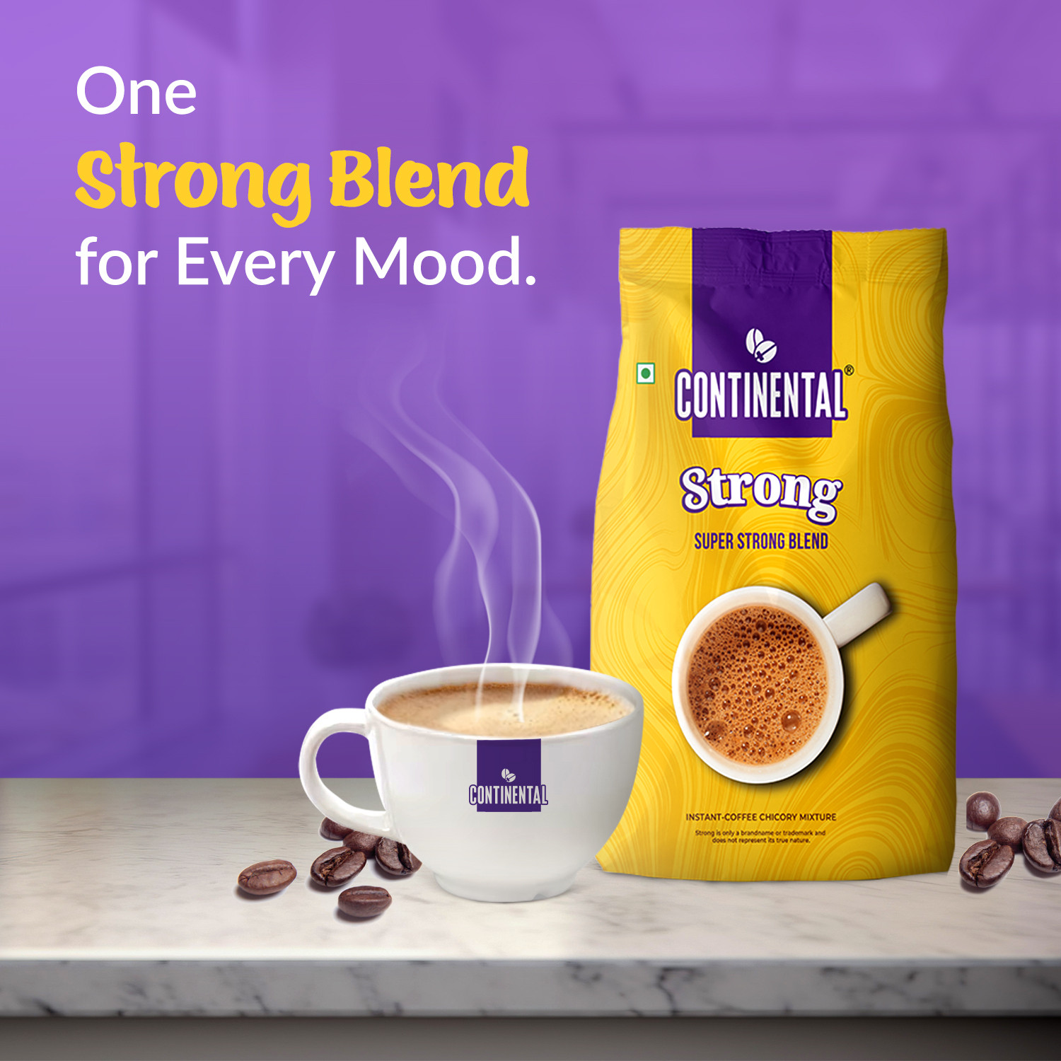 Image of Continental Coffee STRONG Instant Coffee