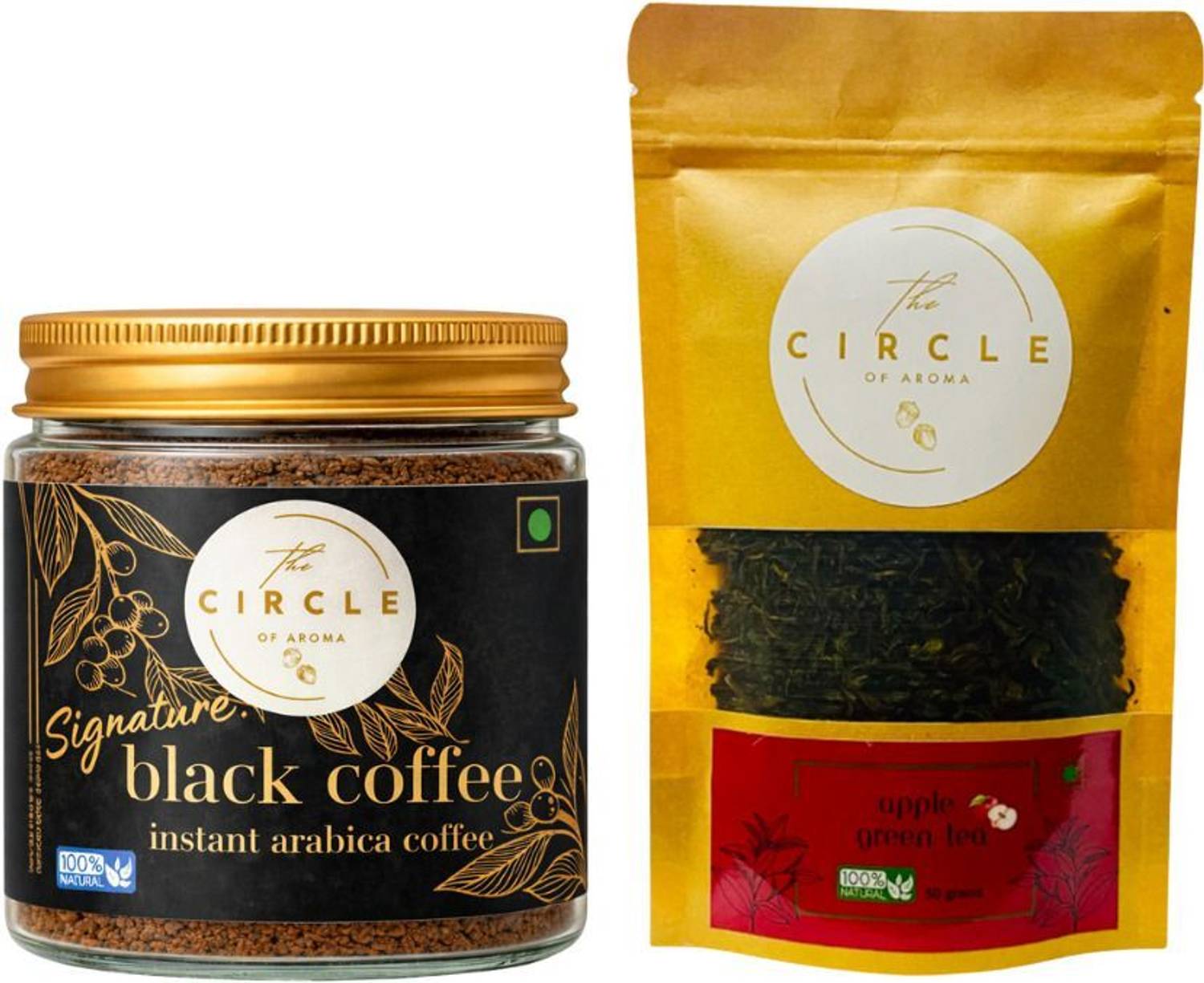 The Circle Of Aroma Signature Black Coffee & Apple Green Tea Comb