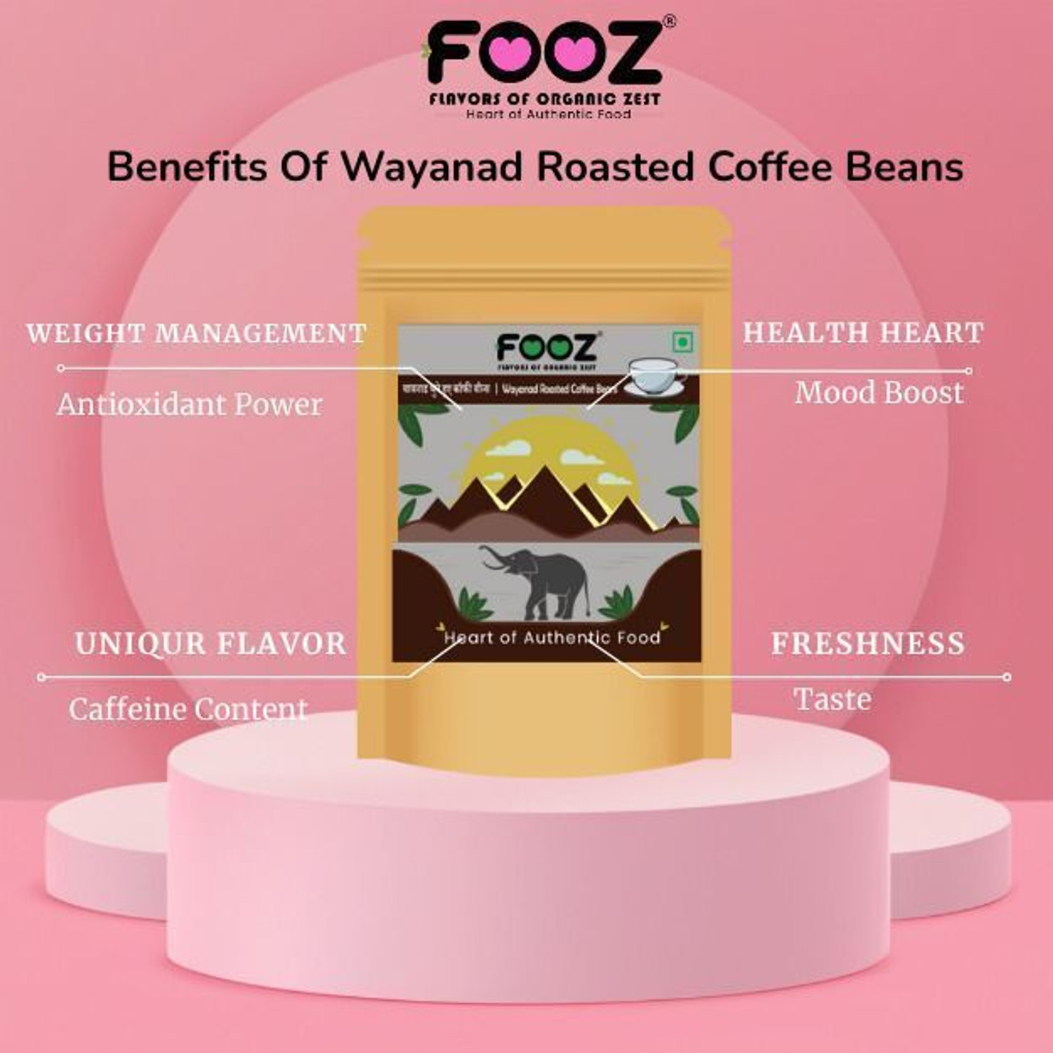 Image of FOOZ Roasted Coffee Beans Coffee Beans
