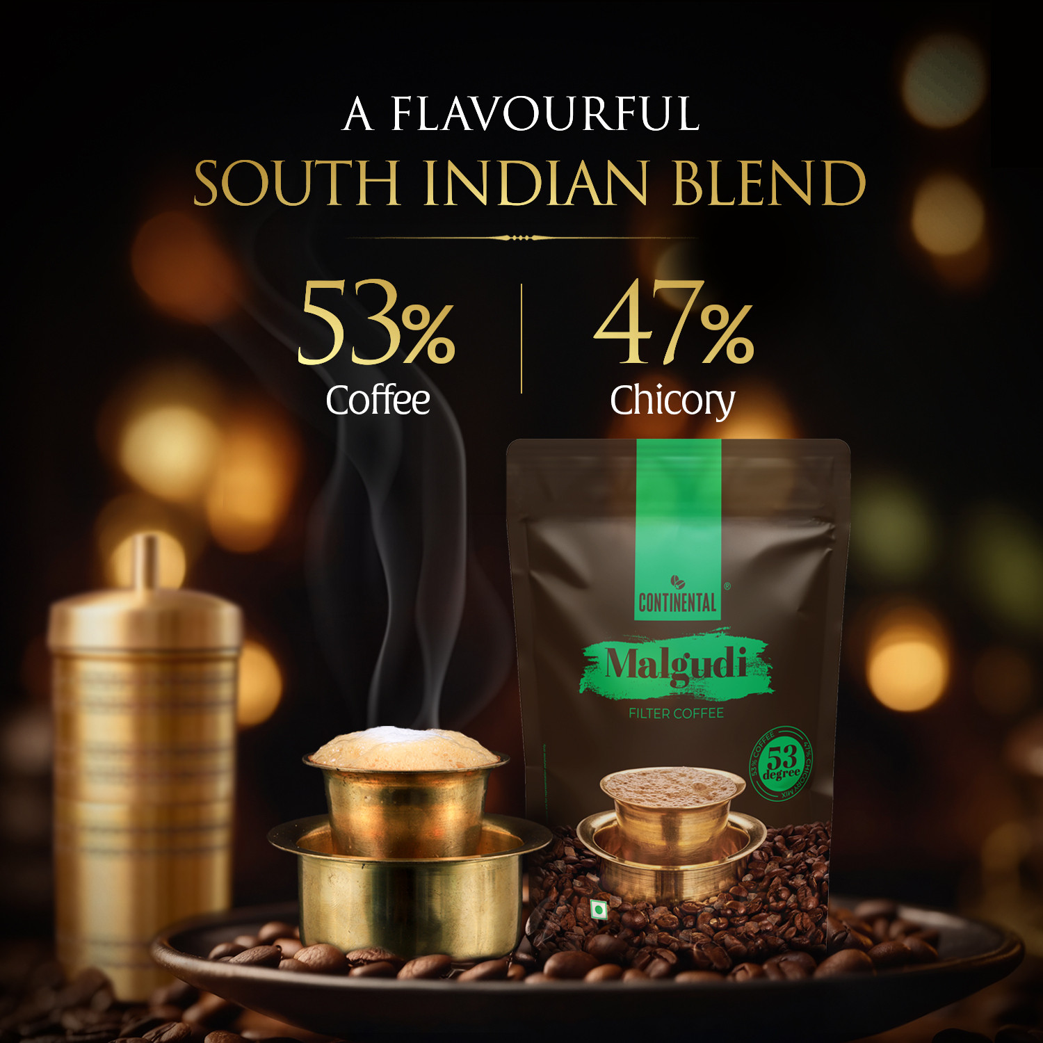 Image of Continental MALGUDI 53 /47 Filter Coffee