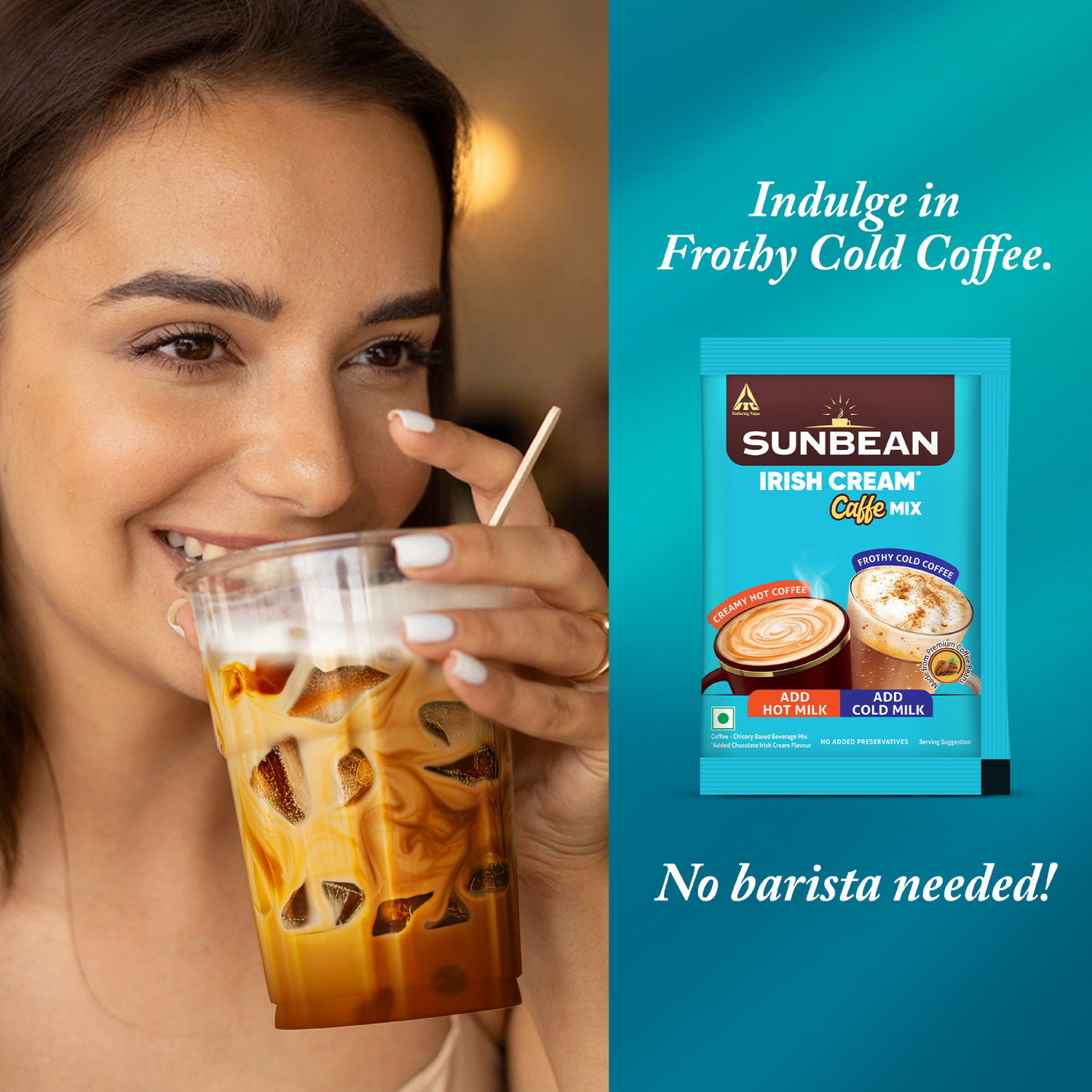 Image of Sunbean Coffee Mix - Effortless Dalgona Experience (Add Milk) Instant Coffee