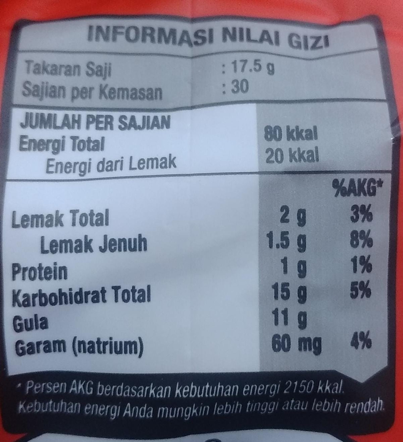 Image of Nescafe 3in1 Original Soluble Coffee Beverage 30 Sachets Instant Coffee (2 x 525 g)