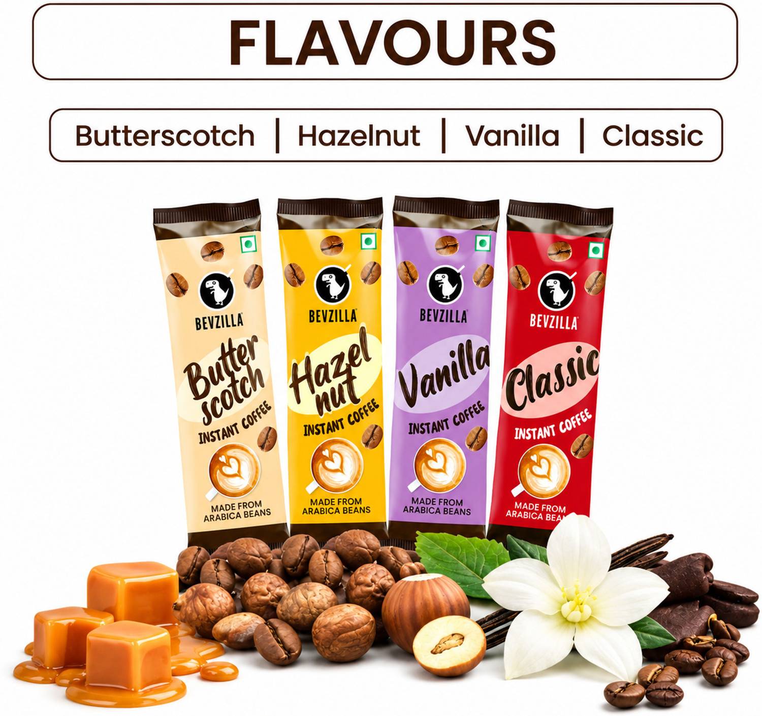 Bevzilla Instant Cafe Coffee Kit 28 Sachets - Image 2