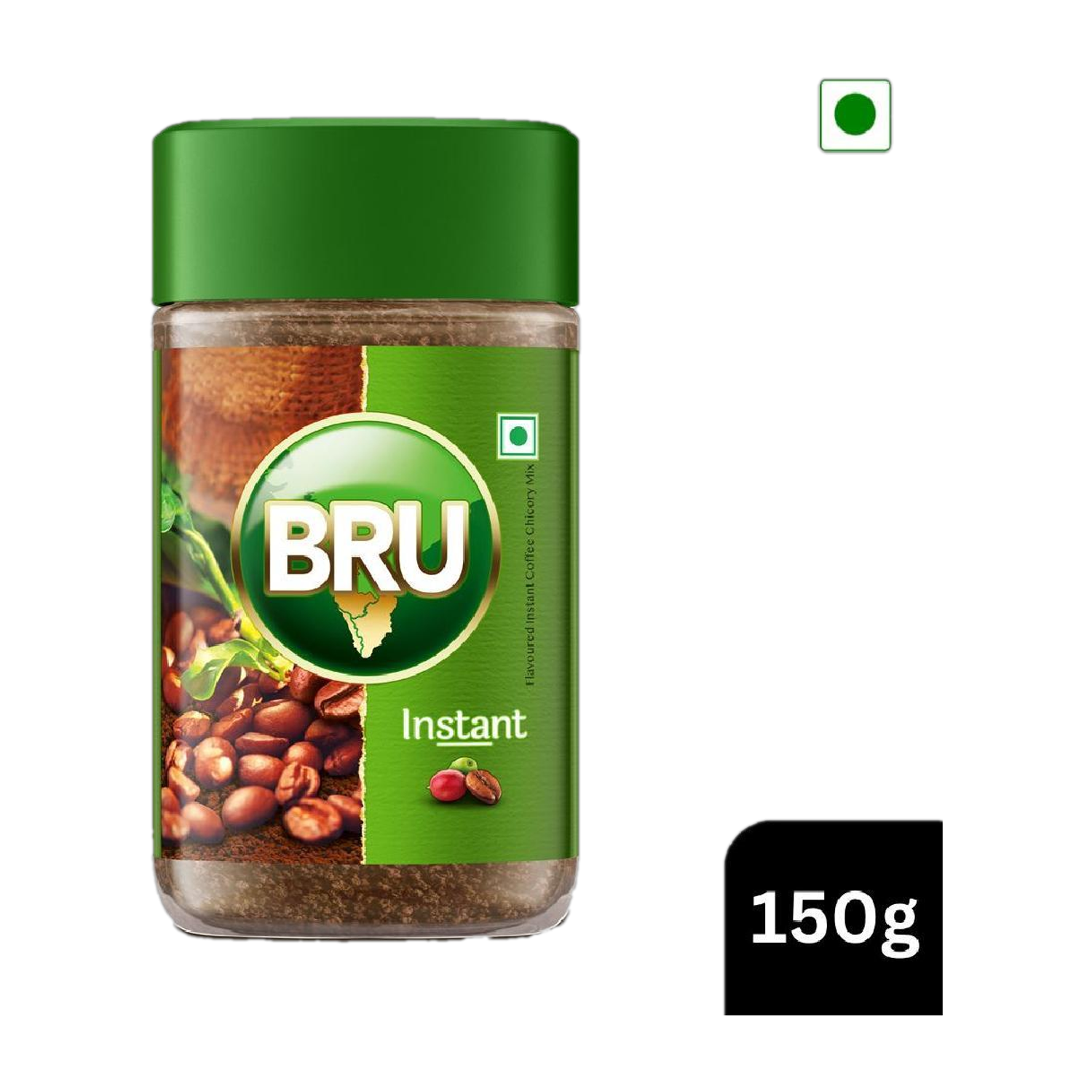 BRU Instant Coffee Jar 150g Filter Coffee