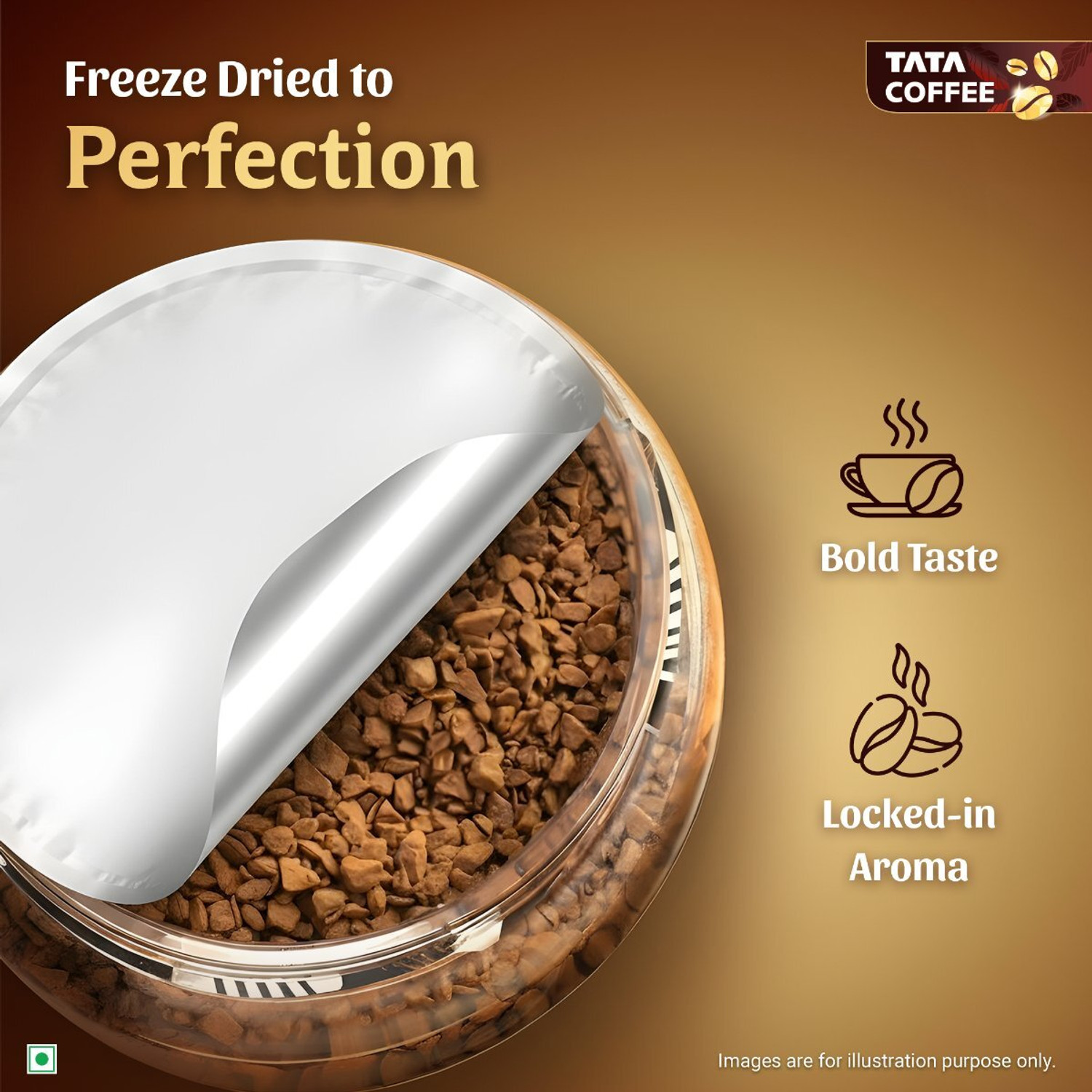 Image of Tata Coffee Premium Coffee Blend Tiramisu Instant Coffee