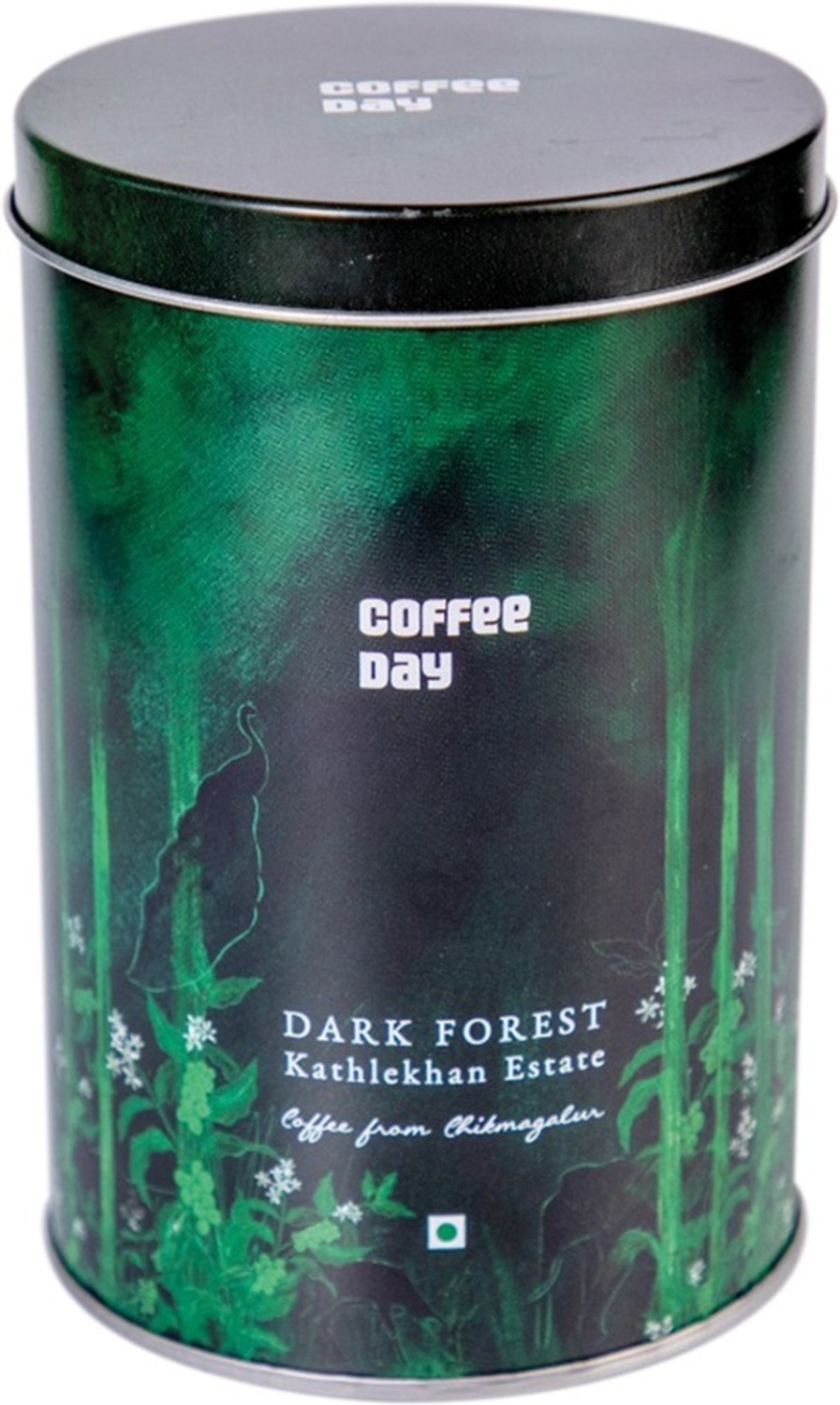 Image of Cafe Coffee Day Dark Forest Coffee Tins Roast & Ground Coffee