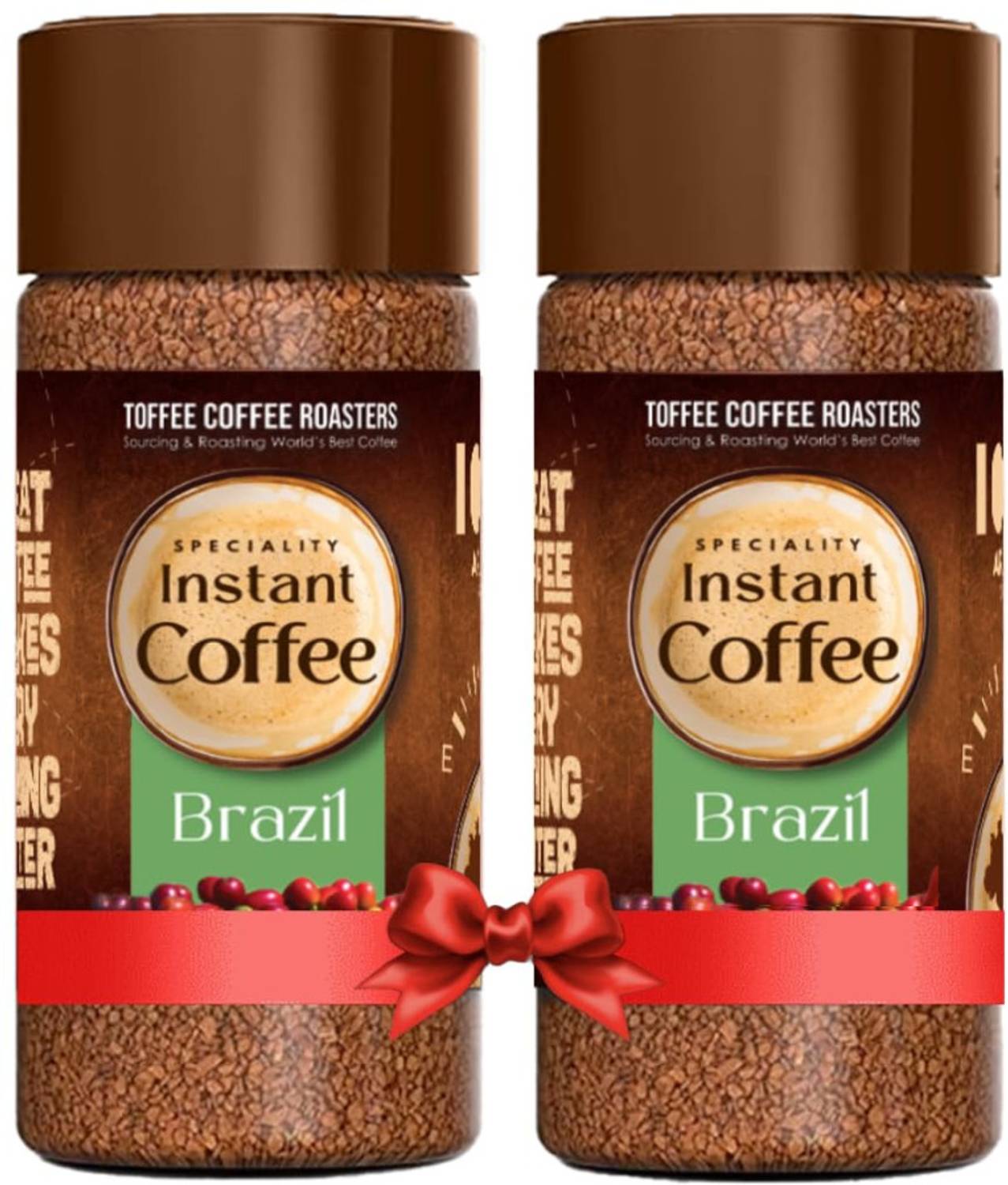 Toffee Coffee Roasters Brazil Speciality Instant Coffee Pack of