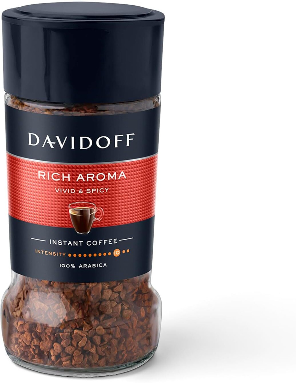Image of Davidoff Rich Aroma 10 /12 Intensity, 100% Arabica Instant Coffee