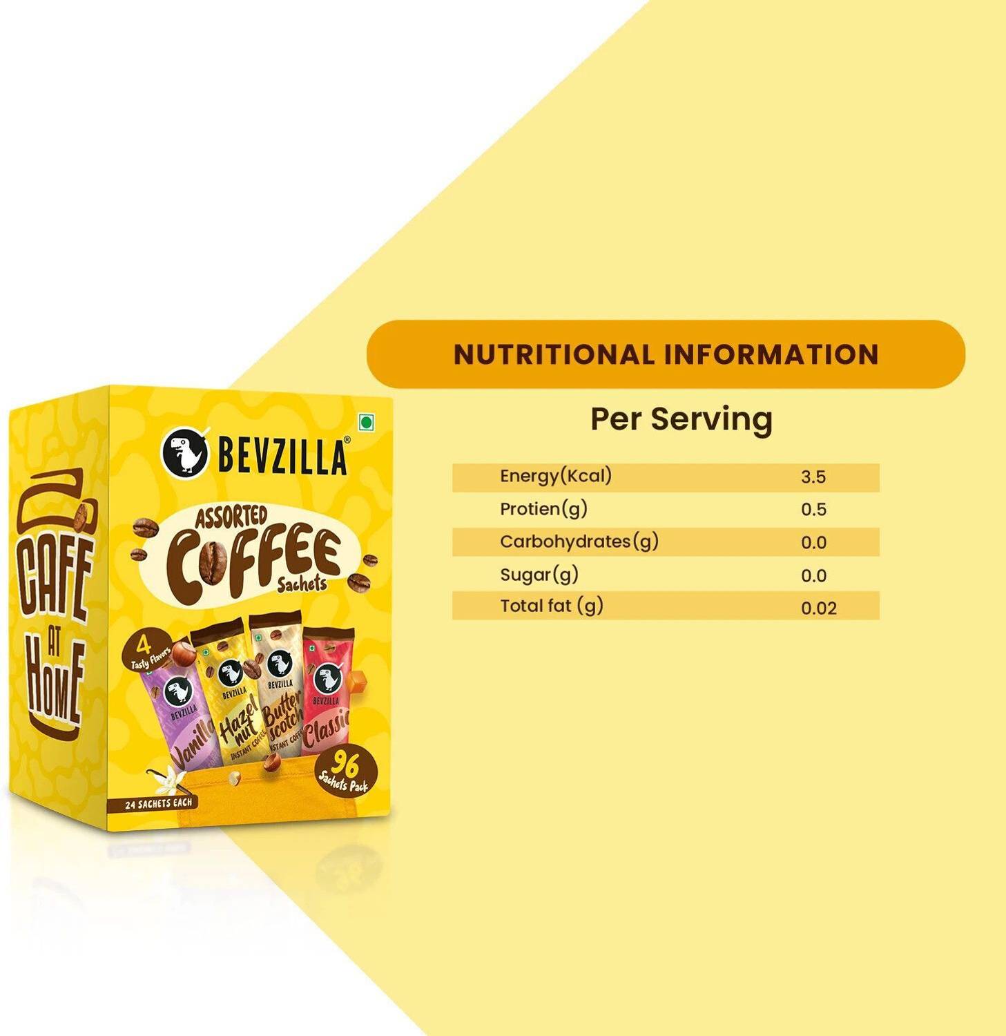 Bevzilla 192 Instant Coffee 48 Sachets - Image 4