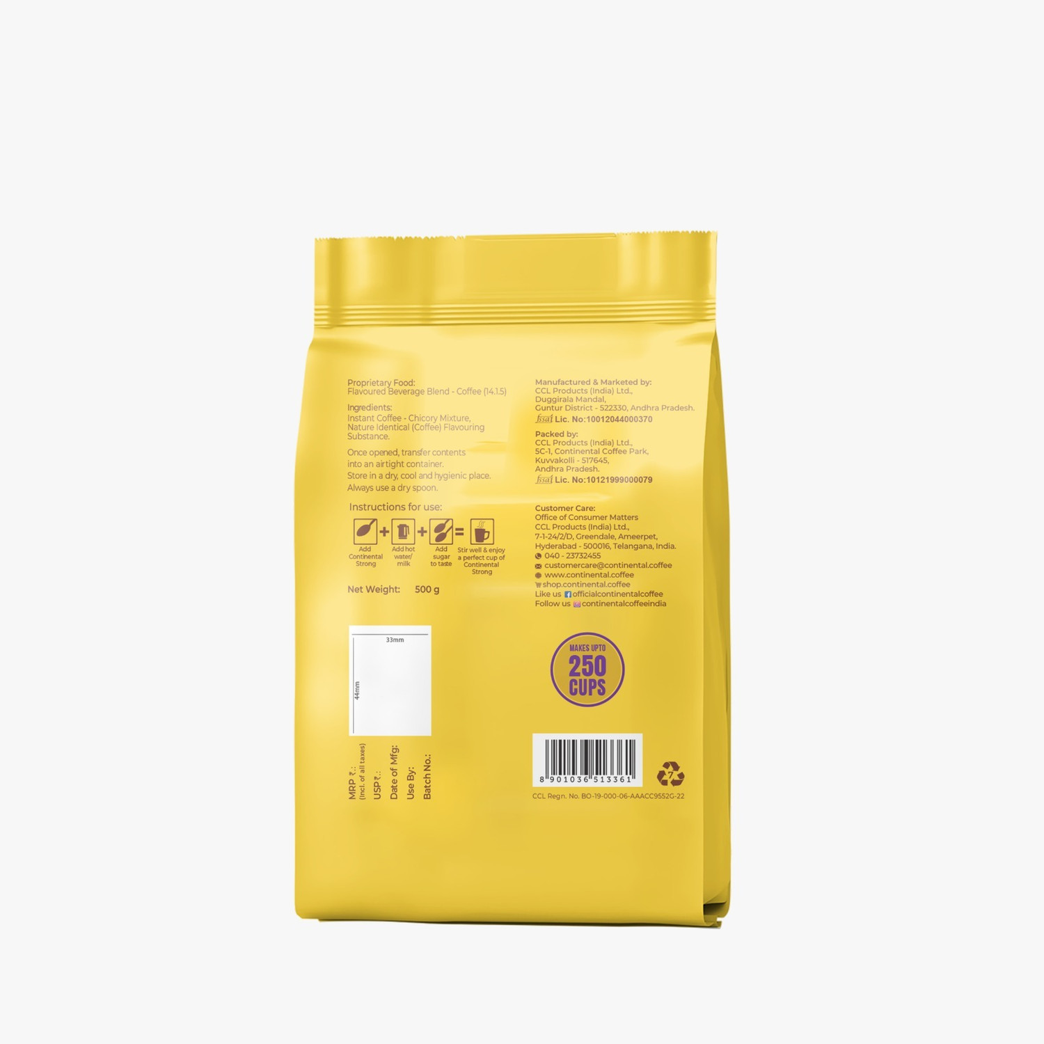 Image of Continental Coffee STRONG Instant Coffee